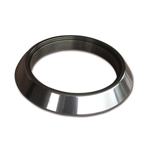 Cemented carbide upper and lower flare forming die for automobile steel ring