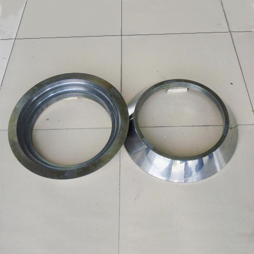 Cemented carbide upper and lower flare forming die for automobile steel ring