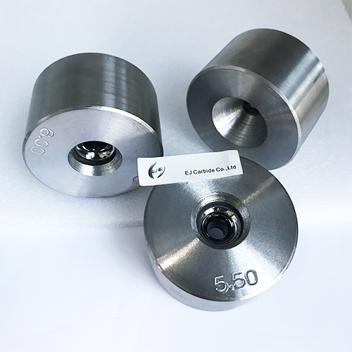 Carbide drawing dies with 8.7mm hole