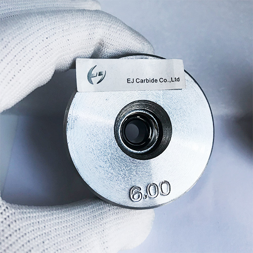 TC drawing dies for gold and silver 6.0mm