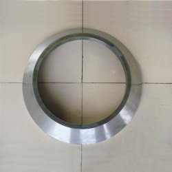 Cemented carbide upper and lower flare forming die for automobile steel ring